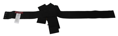 Cinturón SARTORIA ancho Dolce & Gabbana con broche de cristal negro