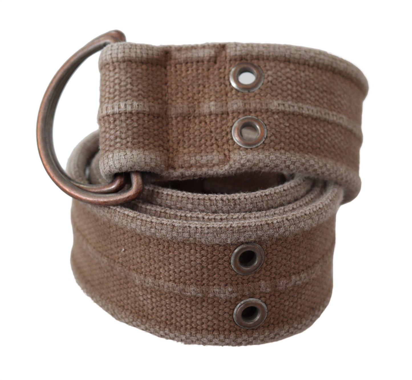 Dolce & Gabbana Bandolera de Piel Beige con Logo Cintura Hebilla Cinturón