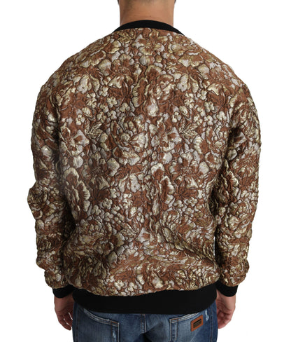 Suéter de punto con piña Jacquard MAMBO multicolor de Dolce & Gabbana
