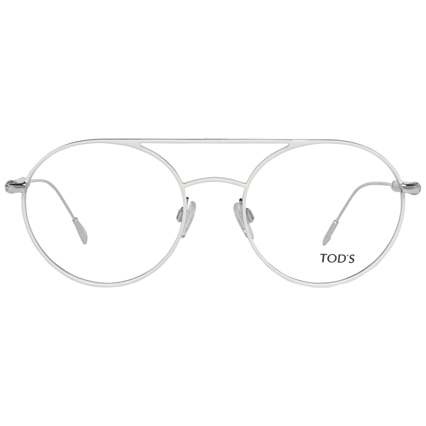 Gafas Tod's de metal blanco y piel (montura)
