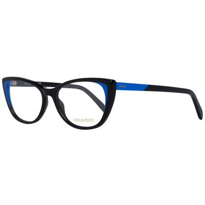 Gafas (monturas) de plástico negro Emilio Pucci