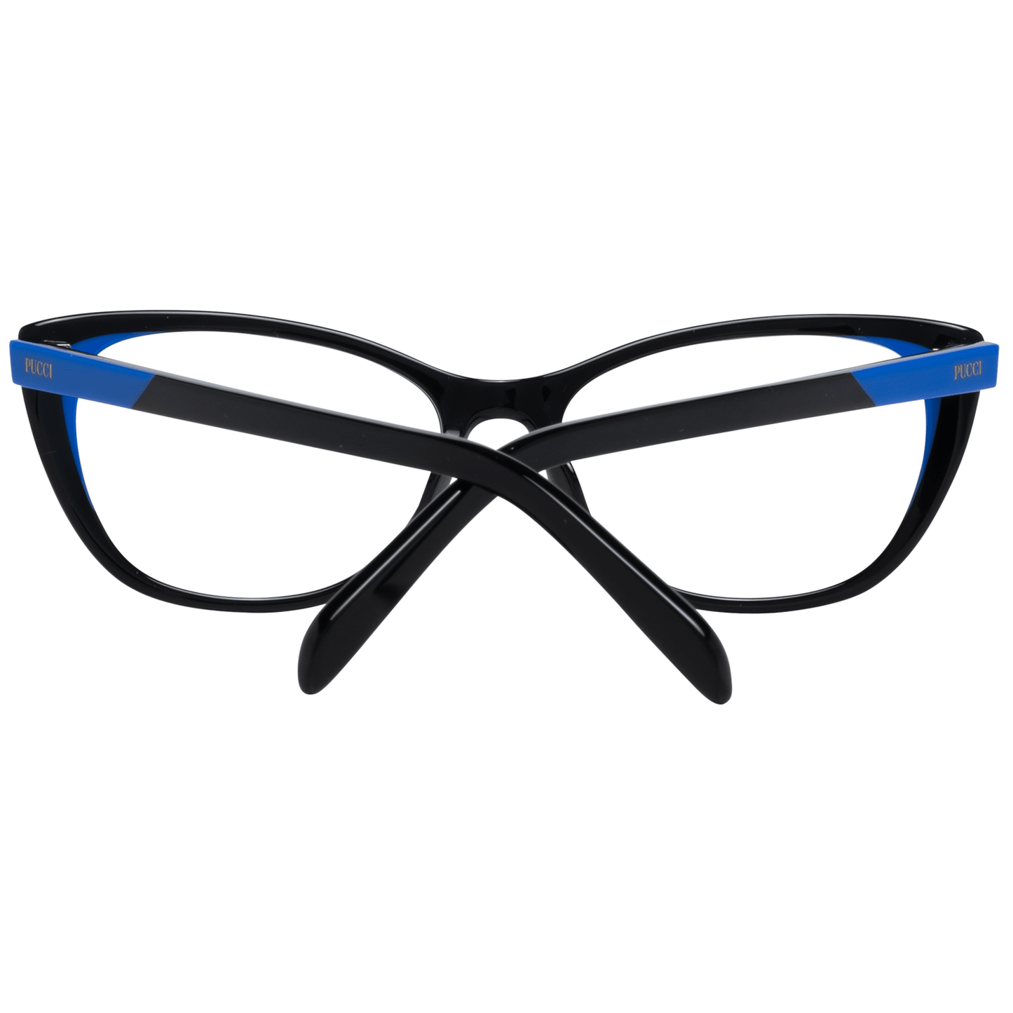 Gafas (monturas) de plástico negro Emilio Pucci