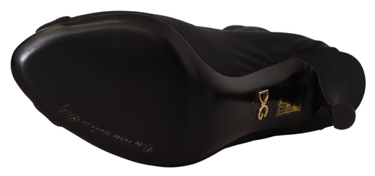Botines cortos Dolce & Gabbana negros elásticos