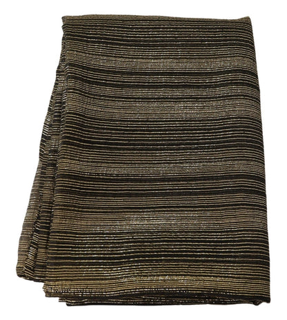 Mantón Envolvente de Seda Elástica Dorada Metalizada Dolce & Gabbana