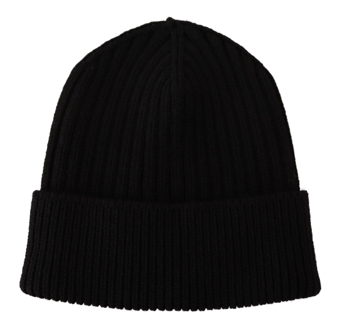 Dolce & Gabbana Gorro de lana negro de invierno para mujer