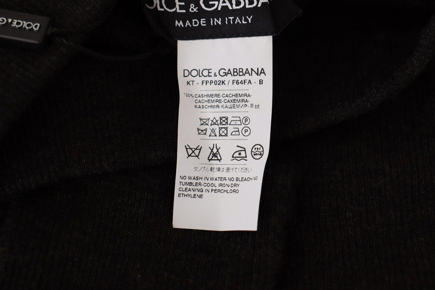 Dolce & Gabbana Medias Calcetín Leotardos Cachemira Gris