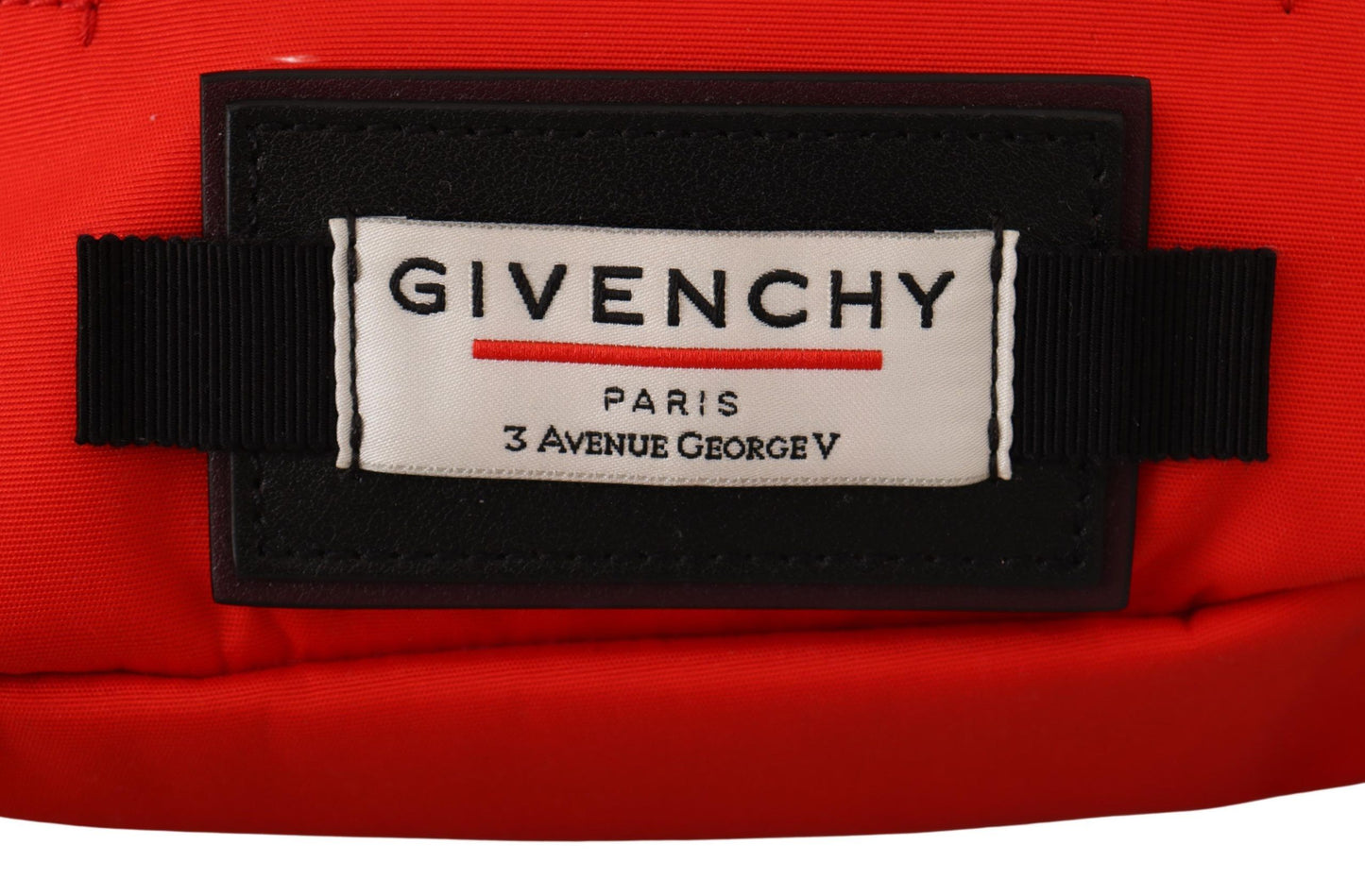 Givenchy Downtown Large Red Polyamide Belt Bag