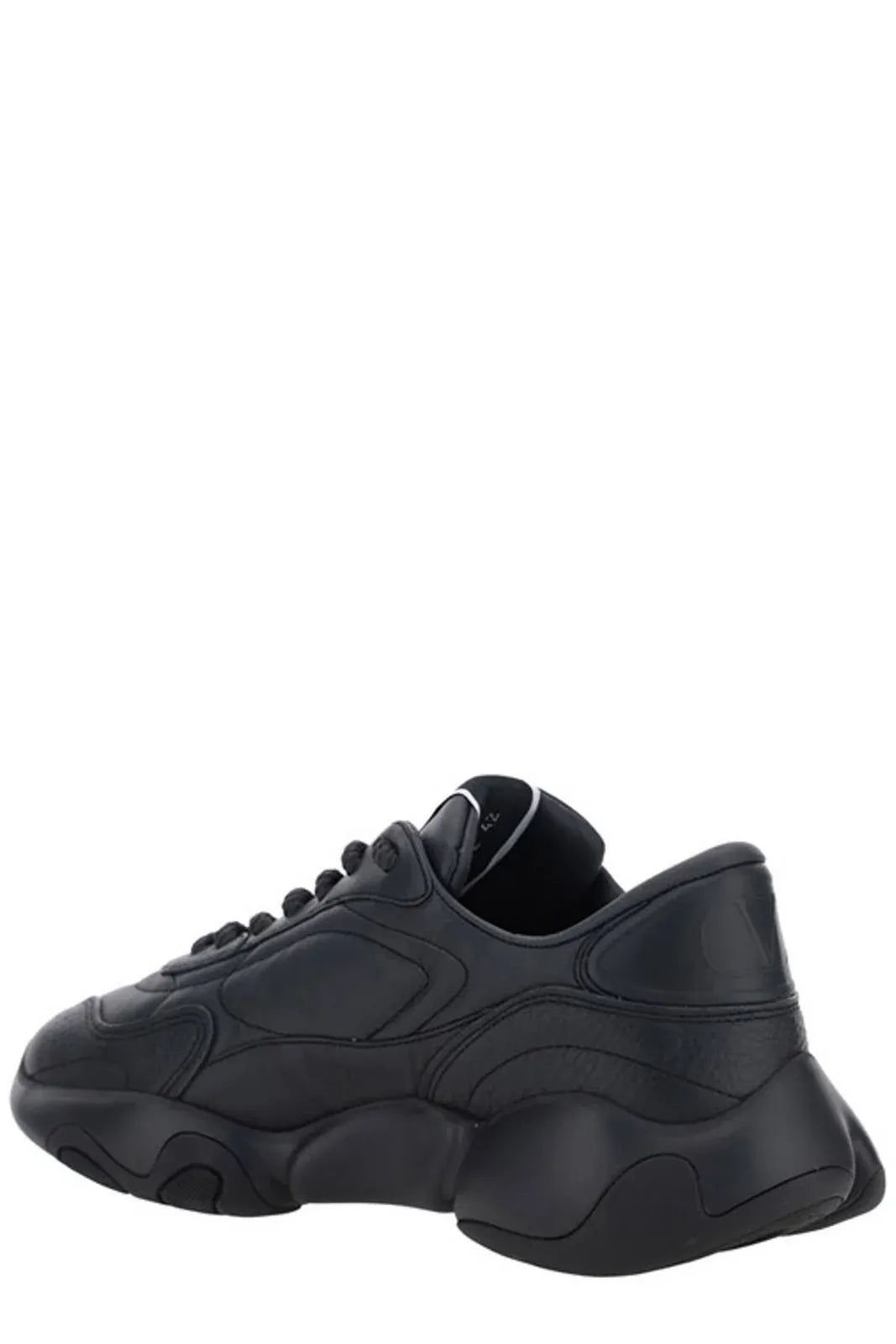 Zapatillas Valentino Garavani De Piel De Becerro Negra