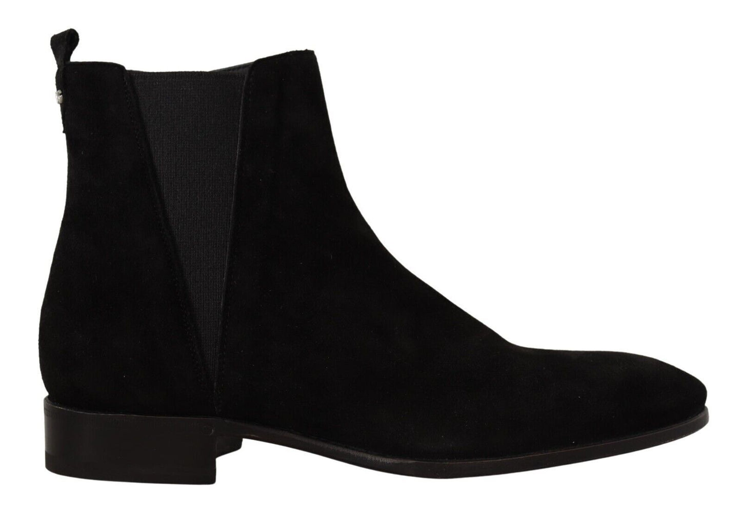 Botines Chelsea de Ante y Piel Negros para Hombre Dolce & Gabbana