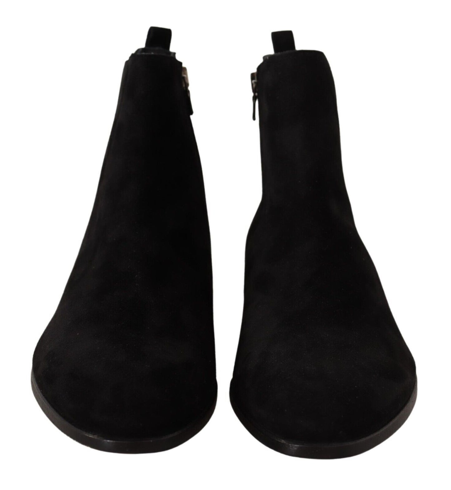 Botines Chelsea de Ante y Piel Negros para Hombre Dolce & Gabbana