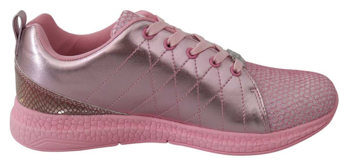 Baskets Plein Sport Pink Blush en polyester à lacets Gisella