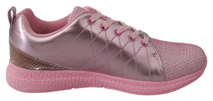 Baskets Plein Sport Pink Blush en polyester à lacets Gisella