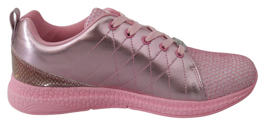 Baskets Plein Sport Pink Blush en polyester à lacets Gisella