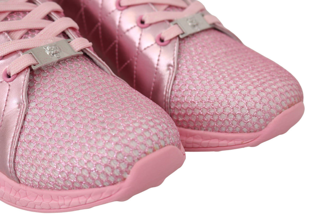 Baskets Plein Sport Pink Blush en polyester à lacets Gisella