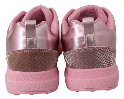 Baskets Plein Sport Pink Blush en polyester à lacets Gisella