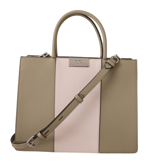 Bolso tote Karl Lagerfeld de poliuretano verde salvia