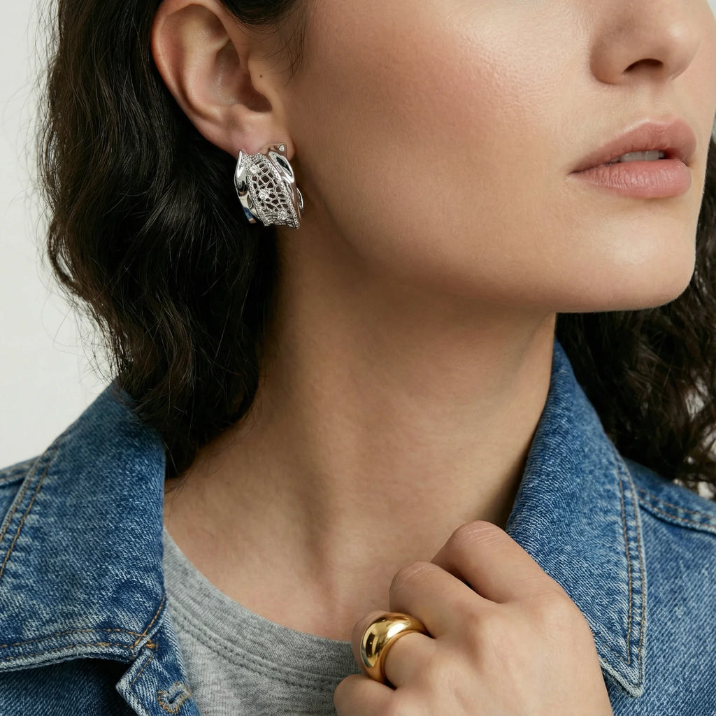 Aros de malla de lujo