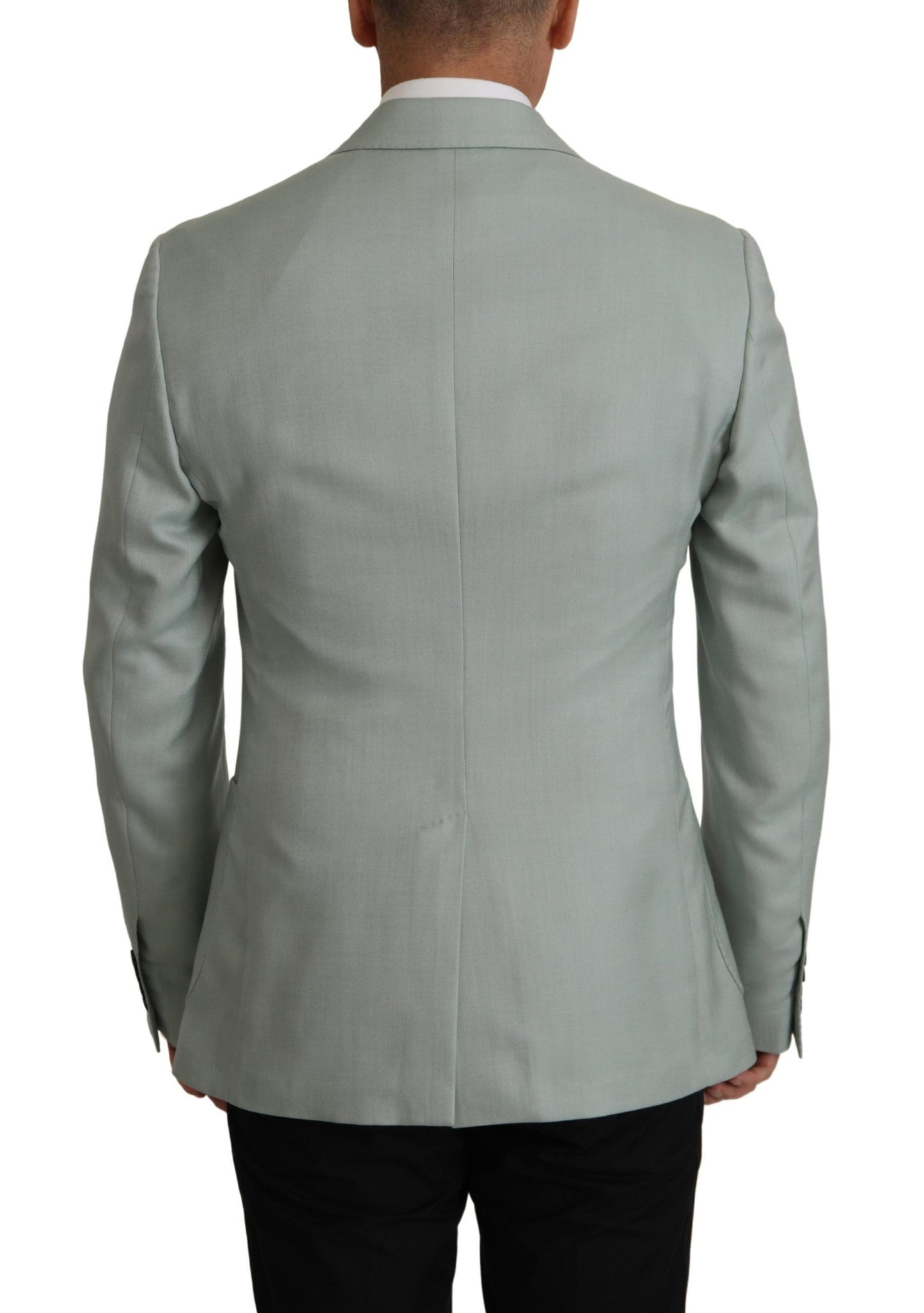 Blazer Dolce & Gabbana de cachemir y seda verde claro