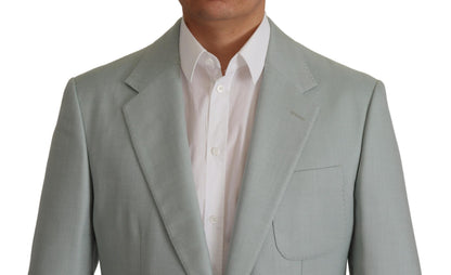 Blazer Dolce & Gabbana de cachemir y seda verde claro