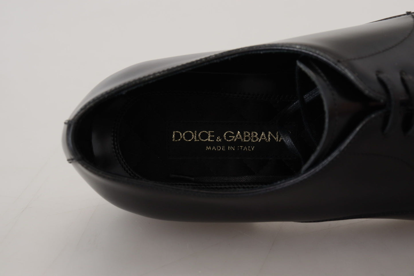 Zapatos de vestir formales Dolce & Gabbana de cuero negro