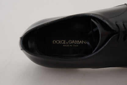 Zapatos de vestir formales Dolce & Gabbana de cuero negro