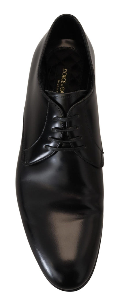Zapatos de vestir formales Dolce & Gabbana de cuero negro