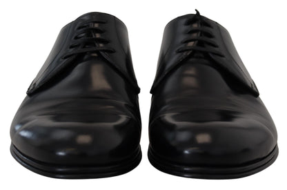 Zapatos de vestir formales Dolce & Gabbana de cuero negro