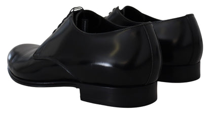 Zapatos de vestir formales Dolce & Gabbana de cuero negro