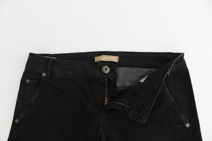 Ermanno Scervino Vaqueros pitillo azules de mezclilla pierna ajustada recta