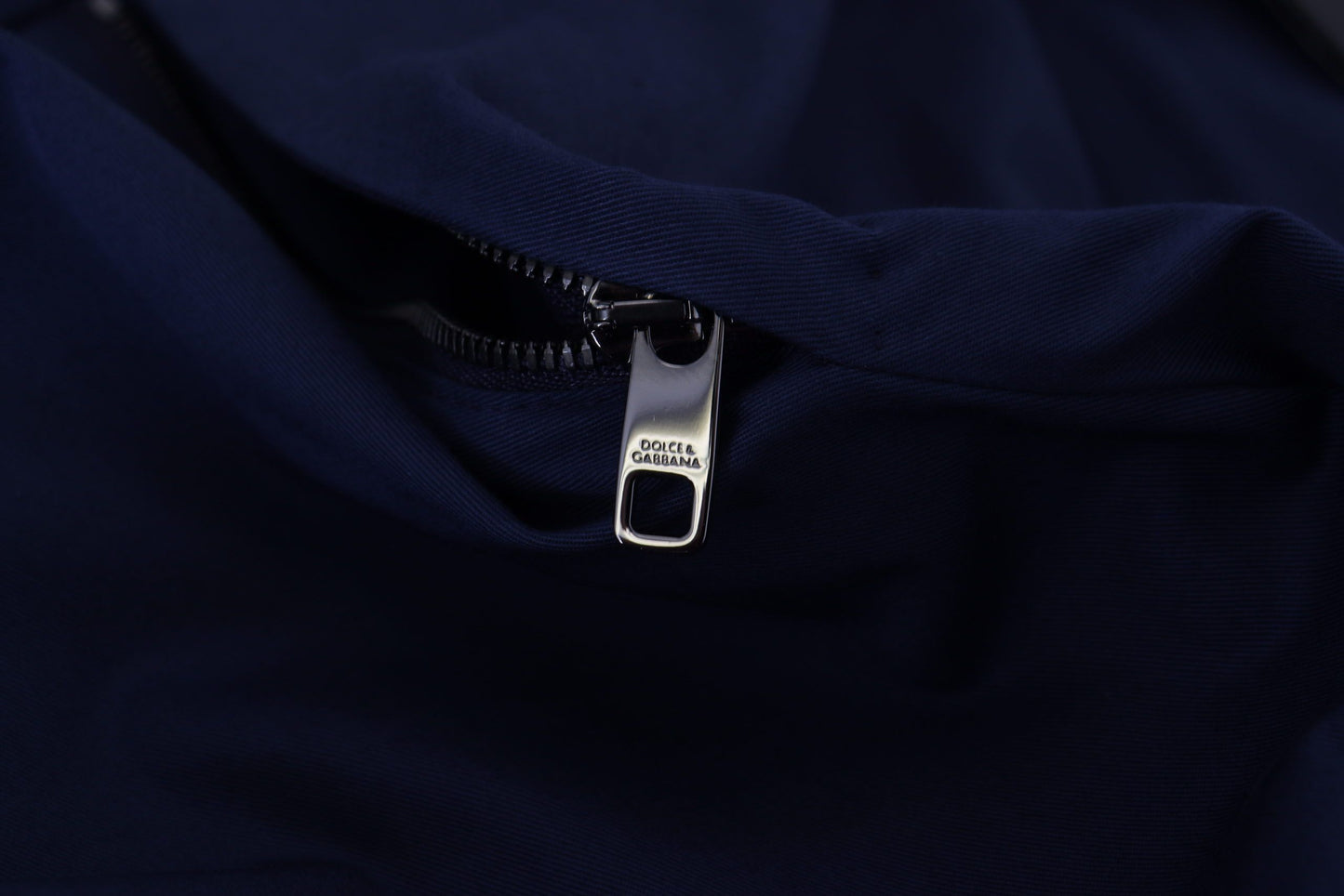 Dolce & Gabbana Pantalones cortos casuales de algodón elástico tipo chino en azul