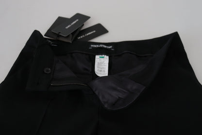 Pantalones de mujer Dolce & Gabbana negros de talle alto