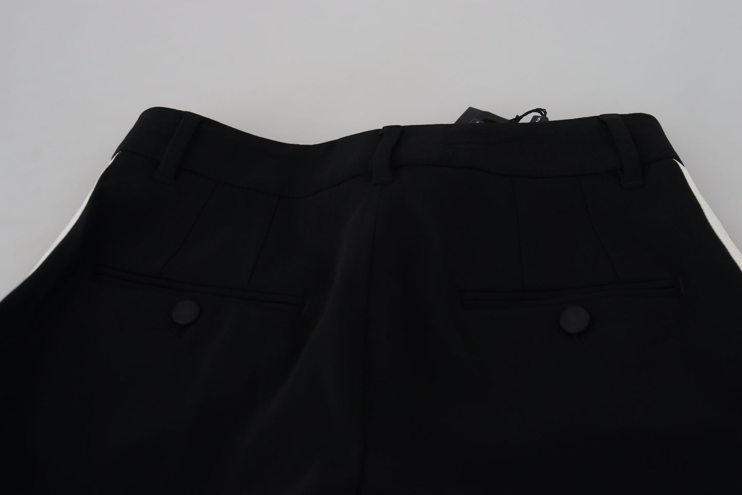 Pantalones de mujer Dolce & Gabbana negros de talle alto