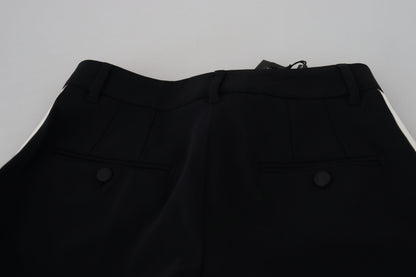 Pantalones de mujer Dolce & Gabbana negros de talle alto