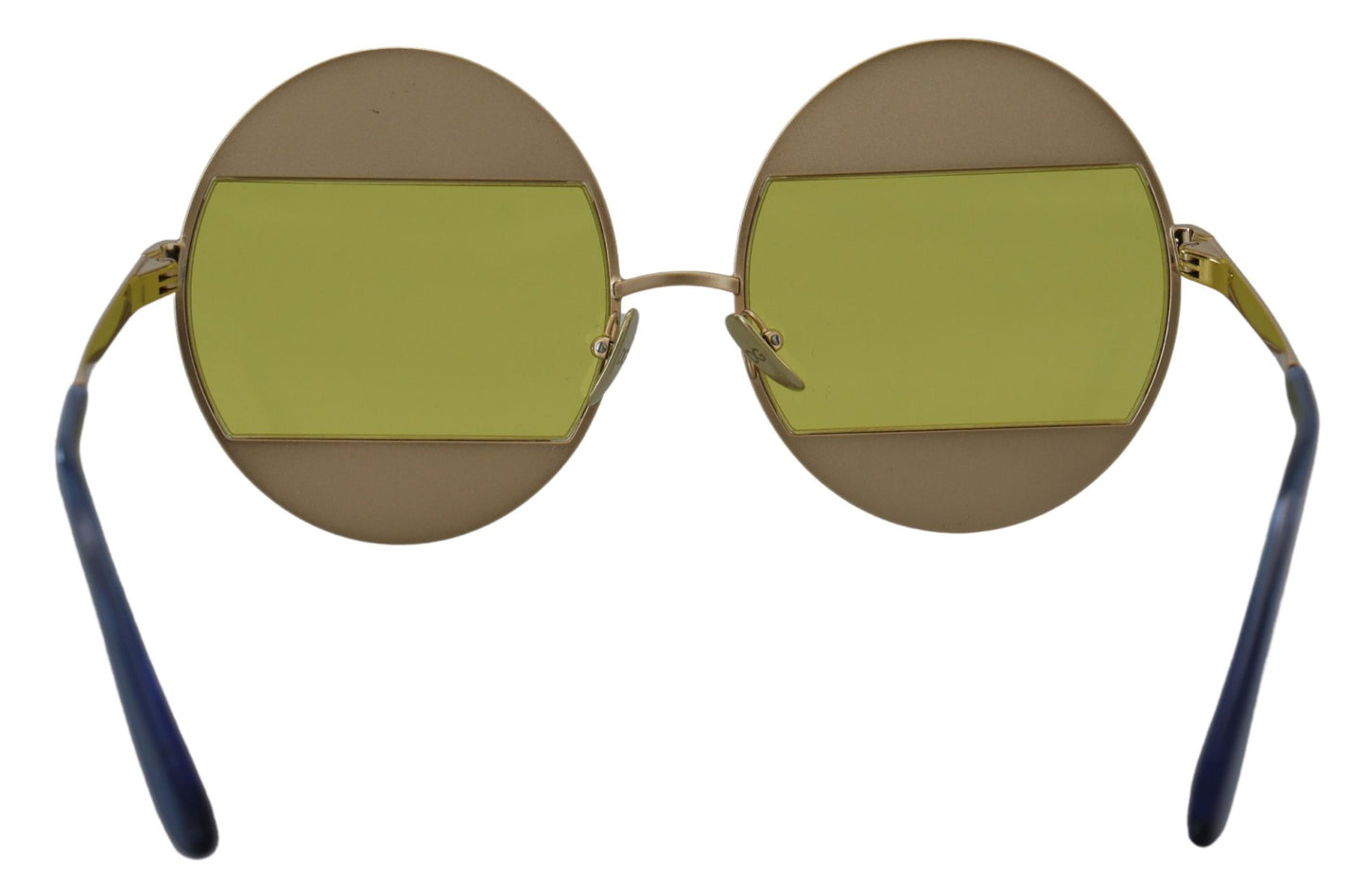 Gafas de sol Dolce & Gabbana Gold Oval Metal Crystals Shades DG2209B