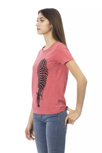 Camiseta Trussardi Action de algodón multicolor para mujer