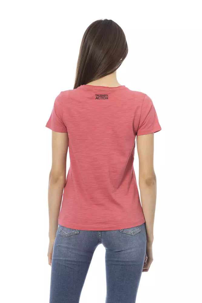 Camiseta Trussardi Action de algodón multicolor para mujer