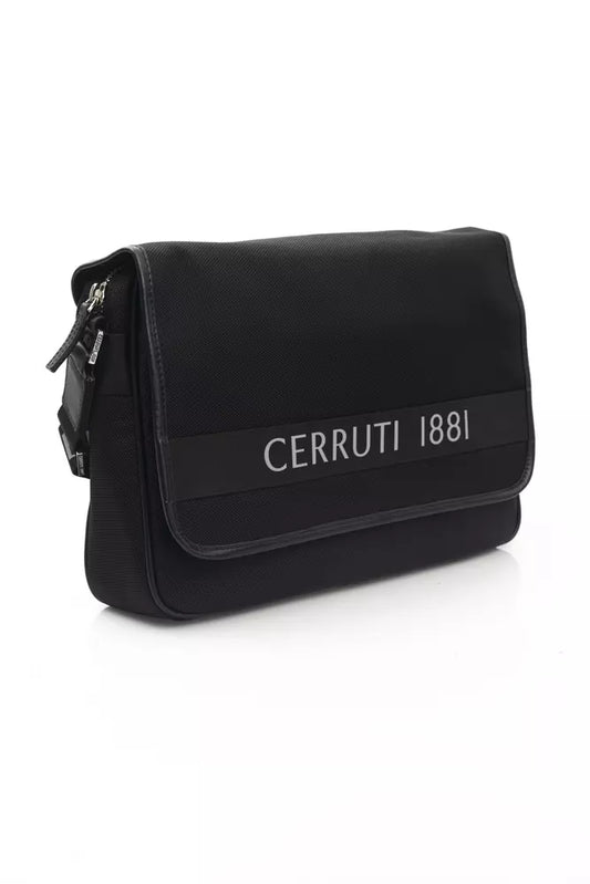 Bolso Cruzado de Nylon Negro para Mujer Cerruti 1881