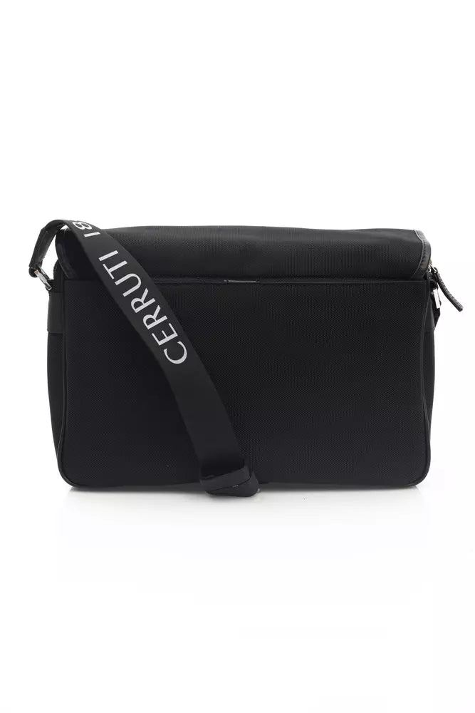 Bolso Cruzado de Nylon Negro para Mujer Cerruti 1881