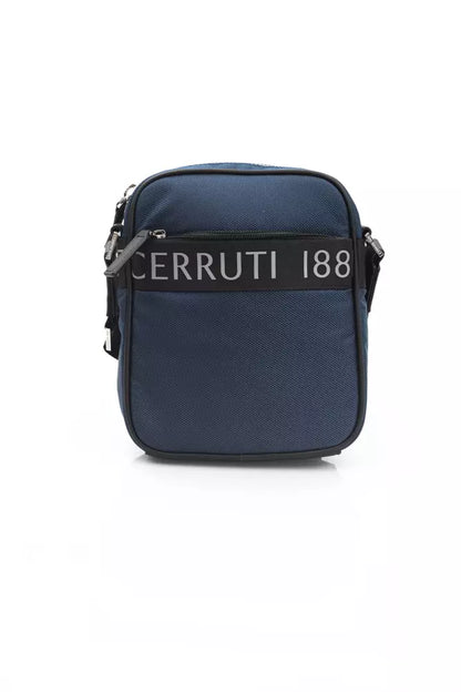 Bandolera de nailon azul Cerruti 1881 para mujer