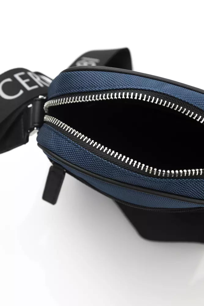 Bandolera de nailon azul Cerruti 1881 para mujer