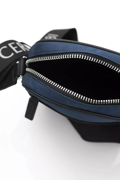 Bandolera de nailon azul Cerruti 1881 para mujer