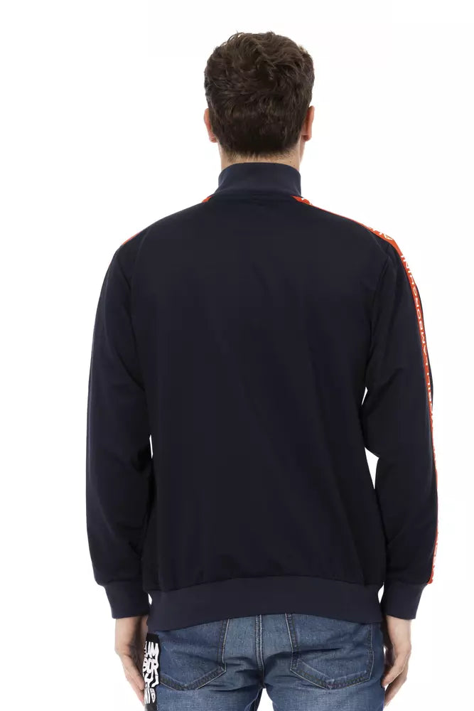 Sudadera de poliéster azul Automobili Lamborghini para hombre