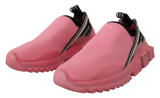 Zapatillas casual sin cordones Sorrento bajas rosas de Dolce & Gabbana