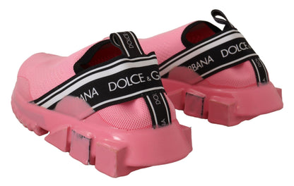 Zapatillas casual sin cordones Sorrento bajas rosas de Dolce & Gabbana