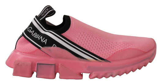 Zapatillas casual sin cordones Sorrento bajas rosas de Dolce & Gabbana