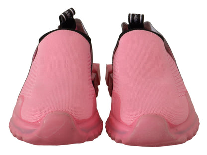 Zapatillas casual sin cordones Sorrento bajas rosas de Dolce & Gabbana