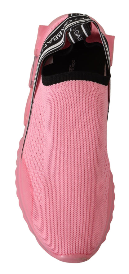 Zapatillas casual sin cordones Sorrento bajas rosas de Dolce & Gabbana