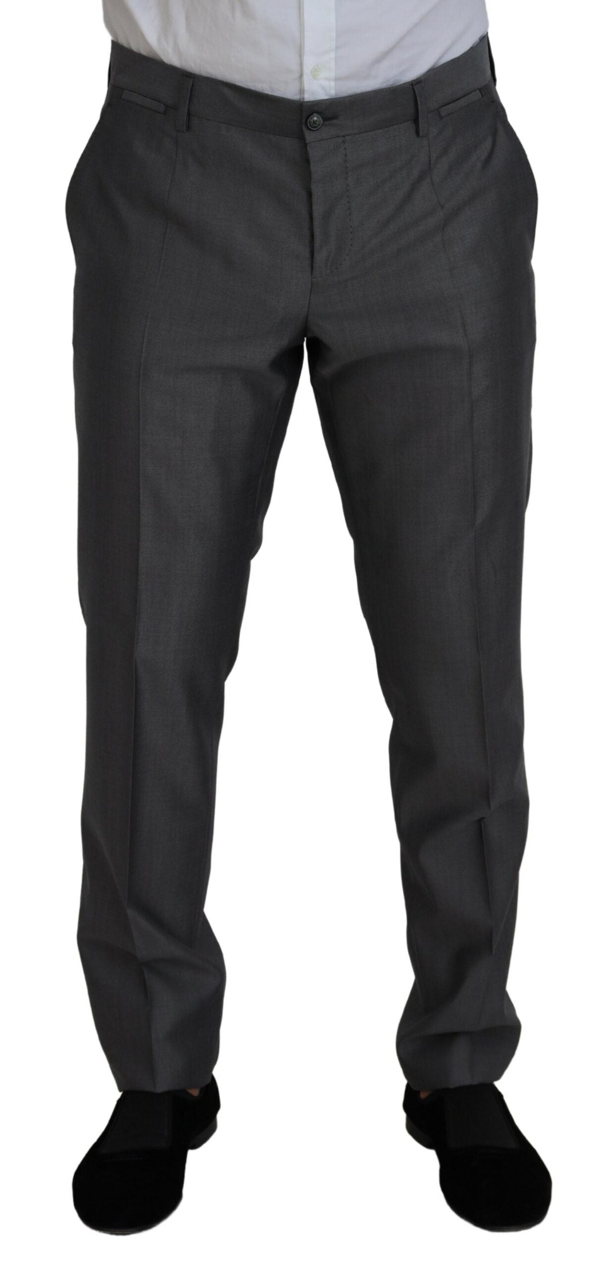 Traje de 3 piezas entallado SICILIA gris de Dolce & Gabbana
