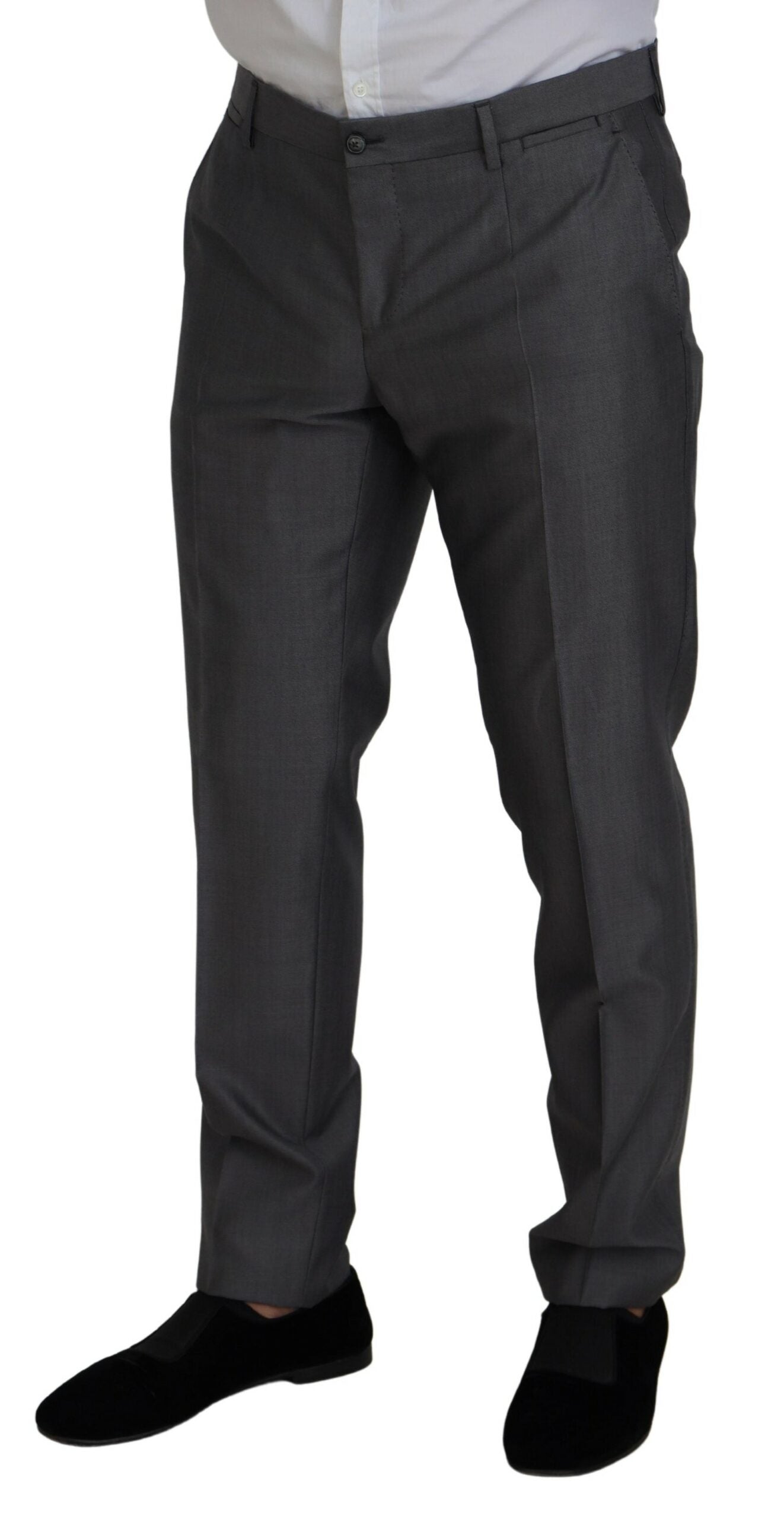 Traje de 3 piezas entallado SICILIA gris de Dolce & Gabbana