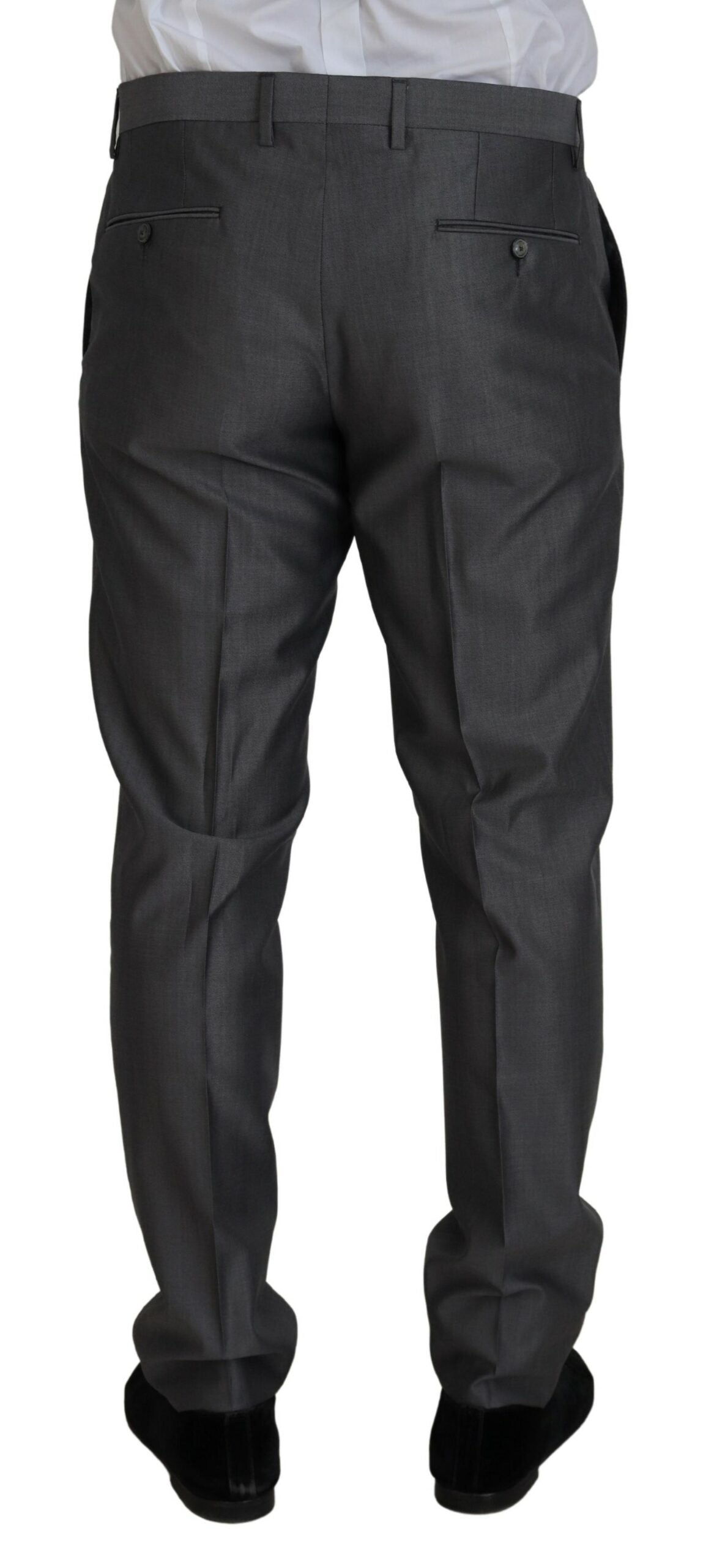 Traje de 3 piezas entallado SICILIA gris de Dolce & Gabbana